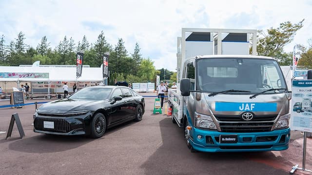Toyota and JAF Partner on Hydrogen and EV Road Service Vehicle